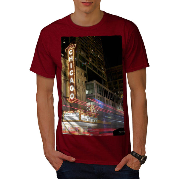 Chicago Theatre Place Mens T-Shirt