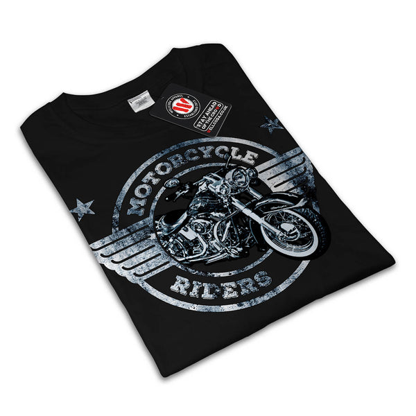 Motor Cycle Rider Mens T-Shirt
