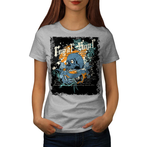 Angel Soul Death Womens T-Shirt