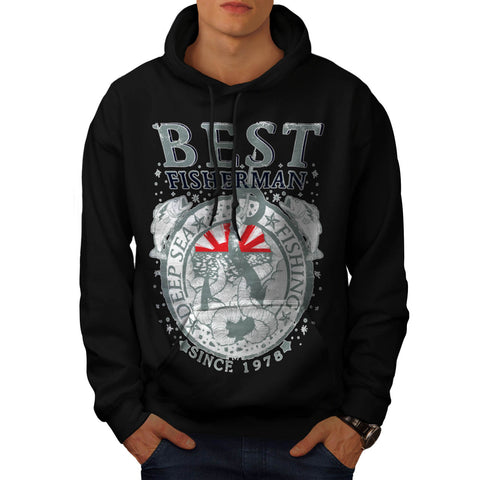 Best Fisherman Ocean Mens Hoodie