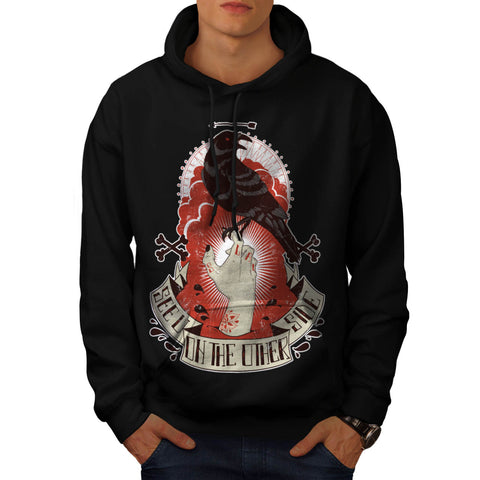 Death See You Side Mens Hoodie