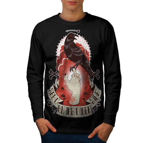 Death See You Side Mens Long Sleeve T-Shirt