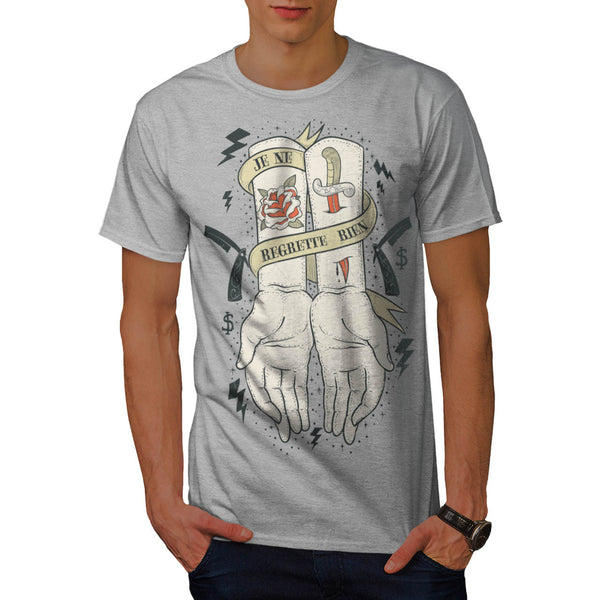 Je Ne Regrette Rien Mens T-Shirt