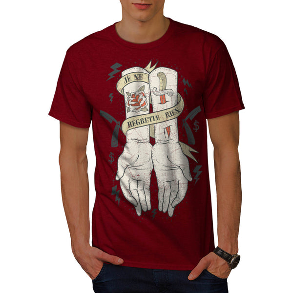 Je Ne Regrette Rien Mens T-Shirt