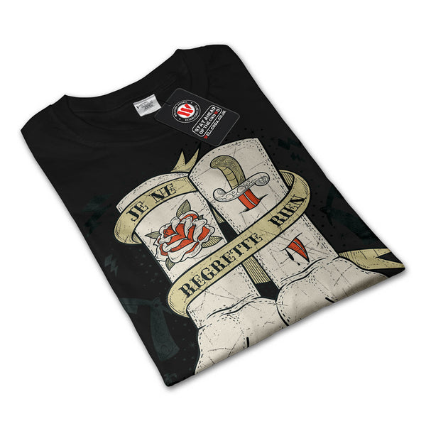 Je Ne Regrette Rien Mens Long Sleeve T-Shirt