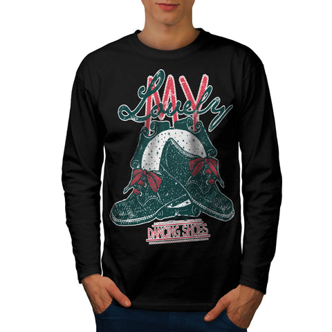 Lovely Dancing Shoes Mens Long Sleeve T-Shirt