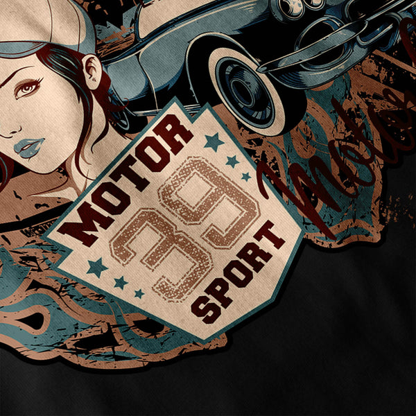 Racing Motor Sport Mens Long Sleeve T-Shirt