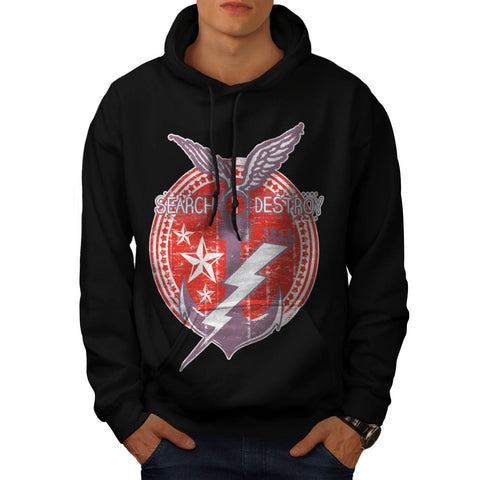 Search And Destroy Mens Hoodie