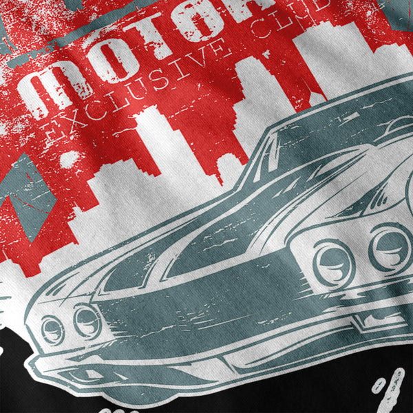 Hot Rod Motors Club Mens Hoodie