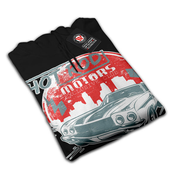 Hot Rod Motors Club Mens Hoodie