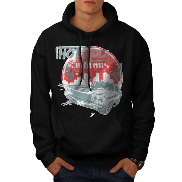 Hot Rod Motors Club Mens Hoodie