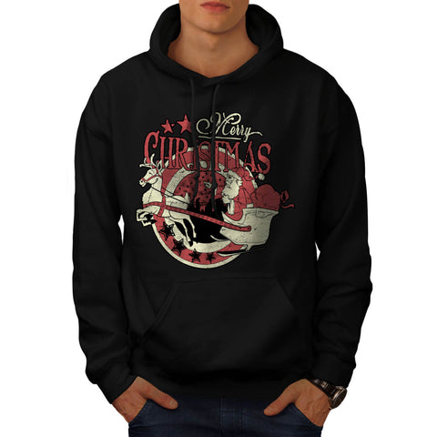 Merry Christmas Life Mens Hoodie