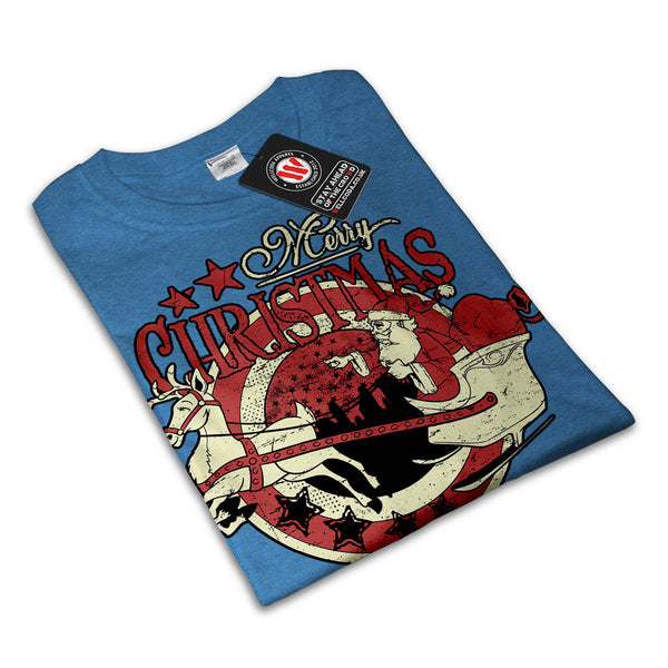 Merry Christmas Life Womens T-Shirt