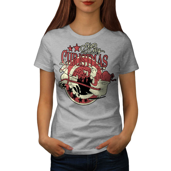 Merry Christmas Life Womens T-Shirt