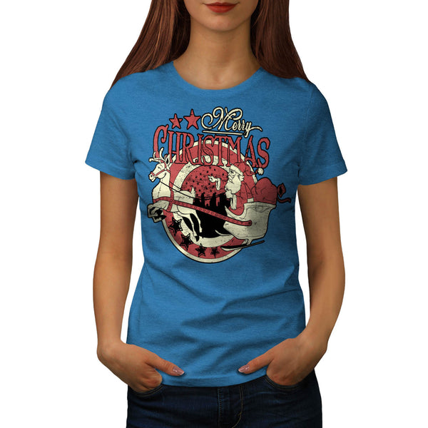 Merry Christmas Life Womens T-Shirt