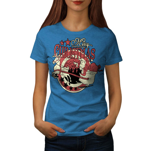 Merry Christmas Life Womens T-Shirt