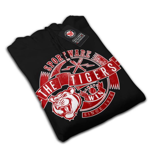 Tiger Always Wins Mens Hoodie