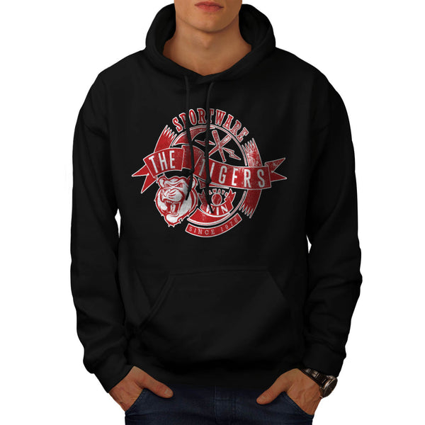 Tiger Always Wins Mens Hoodie