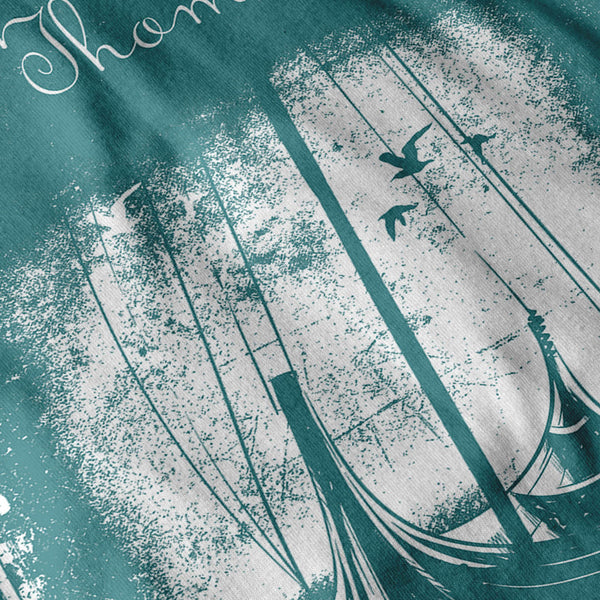 St Thomas Harbour Mens Hoodie