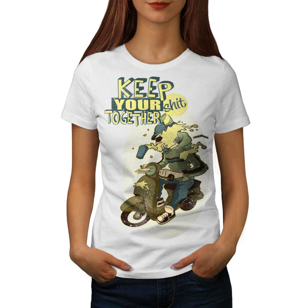 Keep Your Poop Level Womens T-Shirt