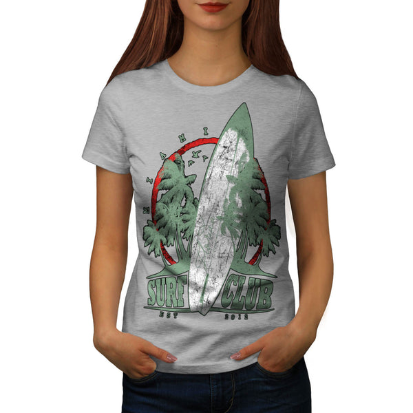Miami Surfing Club Womens T-Shirt