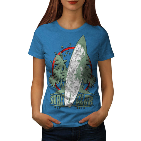 Miami Surfing Club Womens T-Shirt