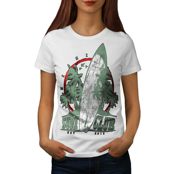 Miami Surfing Club Womens T-Shirt