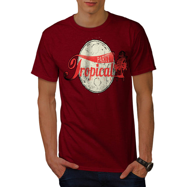 Party Tropical Land Mens T-Shirt
