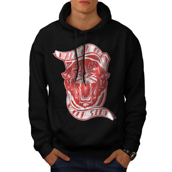Walk On Wild Side Mens Hoodie