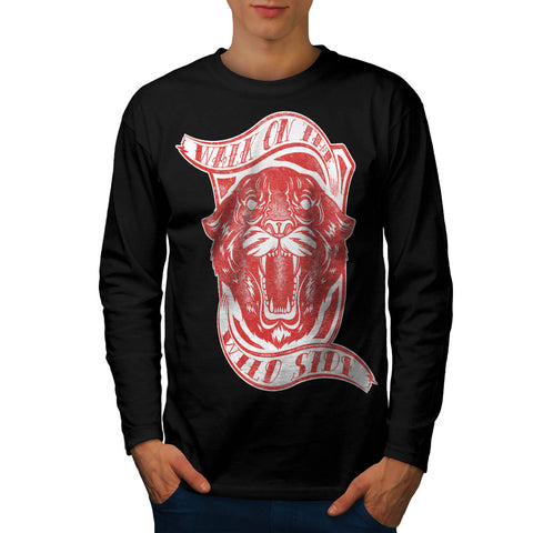 Walk On Wild Side Mens Long Sleeve T-Shirt