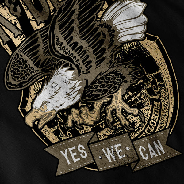 Seek Destroy Eagle Mens Hoodie