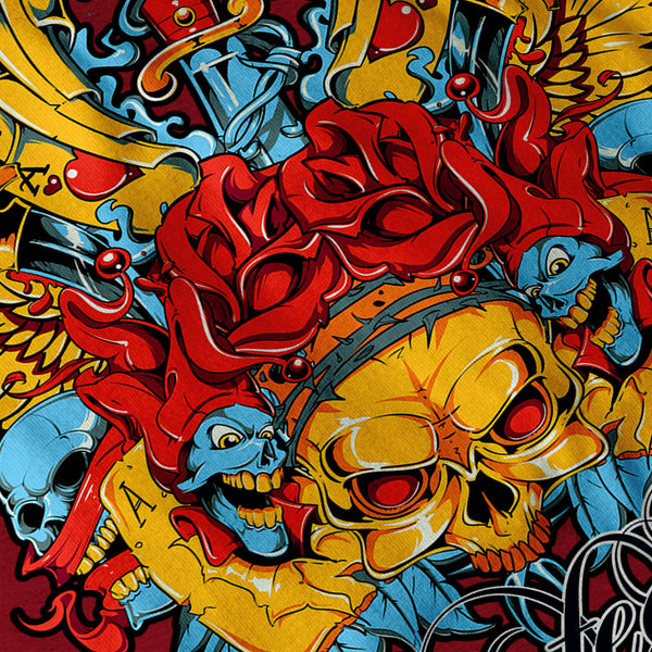 Ink Infection Demon Mens T-Shirt