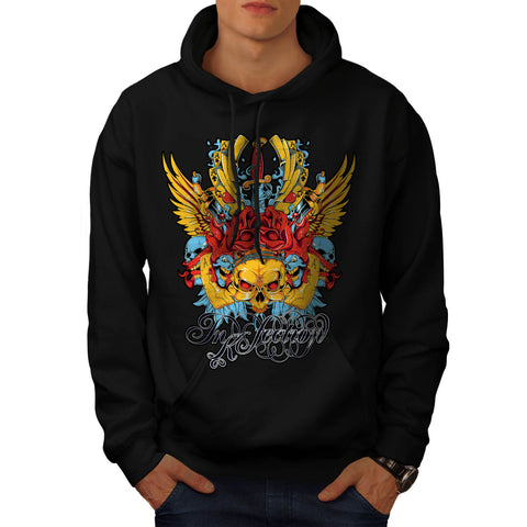 Ink Infection Demon Mens Hoodie