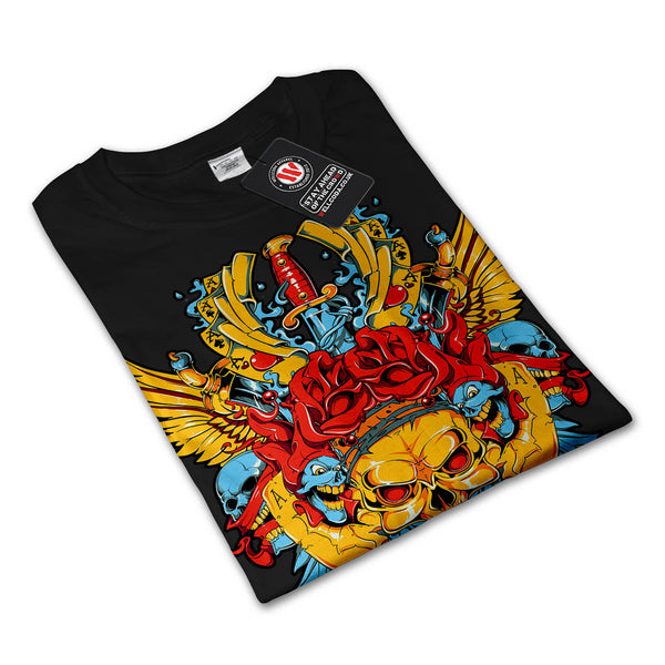 Ink Infection Demon Mens Long Sleeve T-Shirt