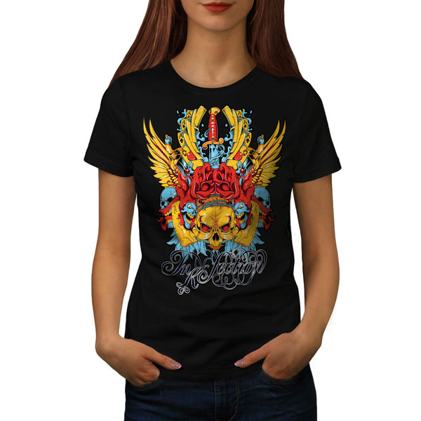 Ink Infection Demon Womens T-Shirt