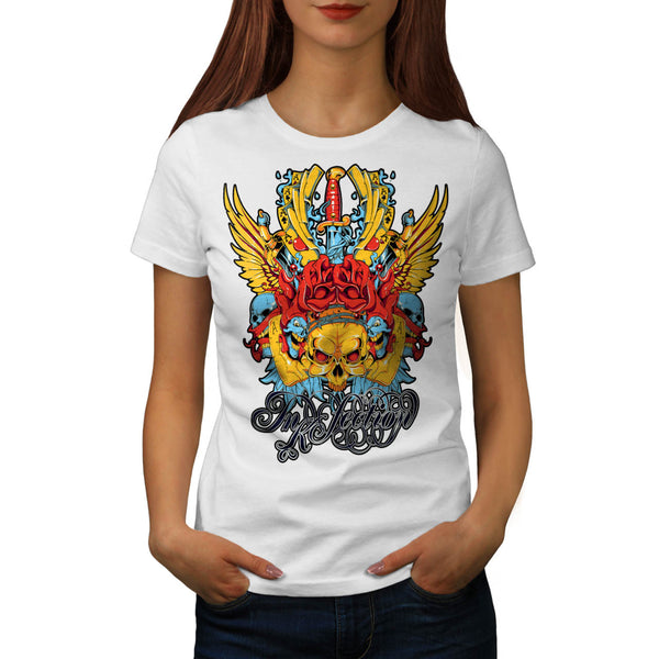 Ink Infection Demon Womens T-Shirt
