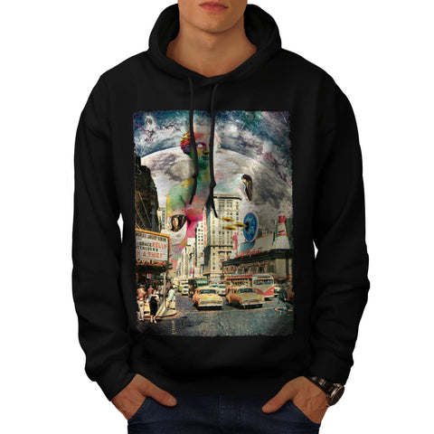Urban City Life Film Mens Hoodie