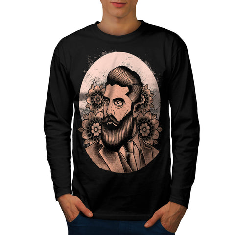 Chicks Love Beards Mens Long Sleeve T-Shirt