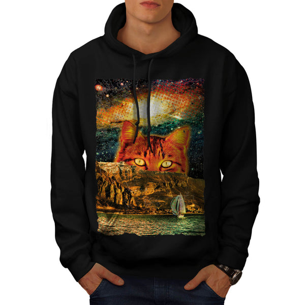 Wild Cat Wilderness Mens Hoodie