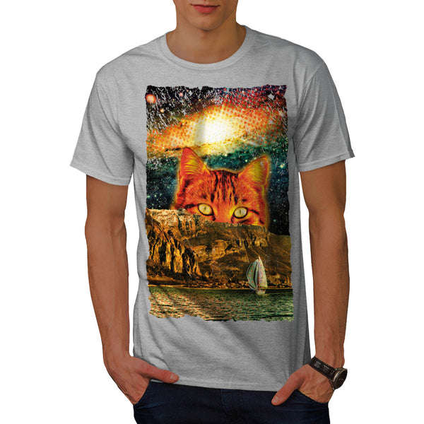 Wild Cat Wilderness Mens T-Shirt