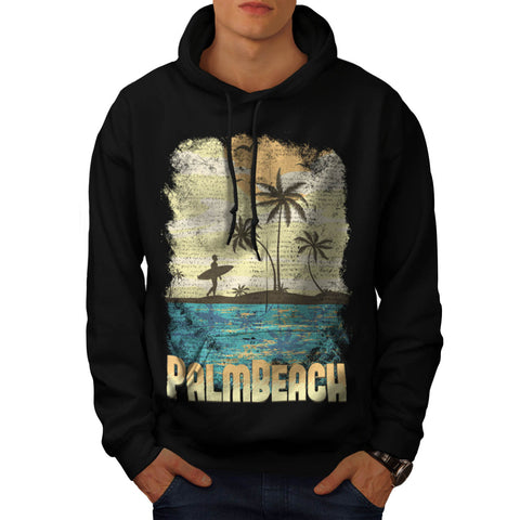Palm Beach Holiday Mens Hoodie