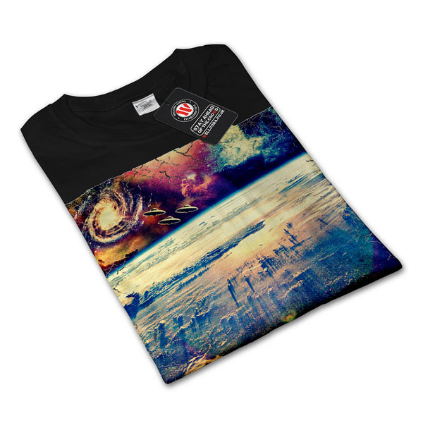 UFO Invasion Relax Mens Long Sleeve T-Shirt