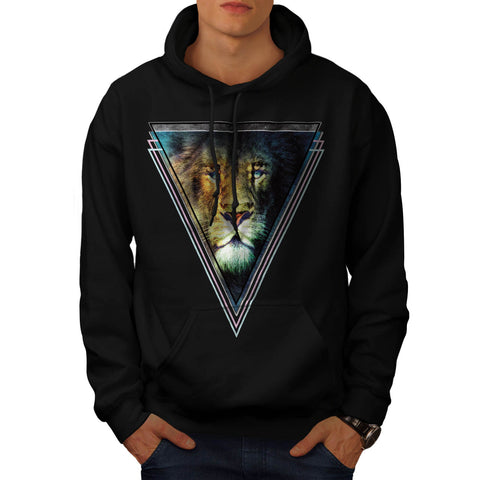 King Of Jungle Lion Mens Hoodie