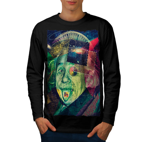 Einstein Philosophy Mens Long Sleeve T-Shirt