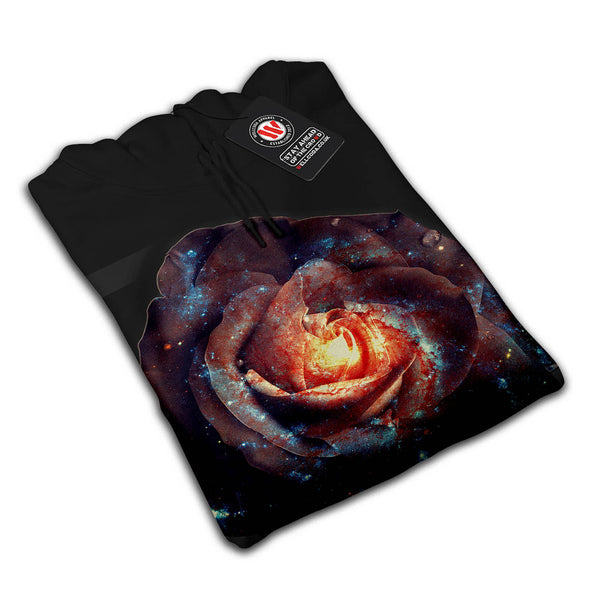 Rose Head Universe Mens Hoodie
