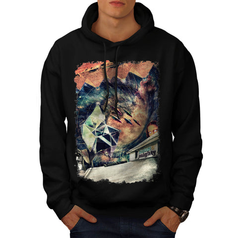 High And Mighty UFO Mens Hoodie