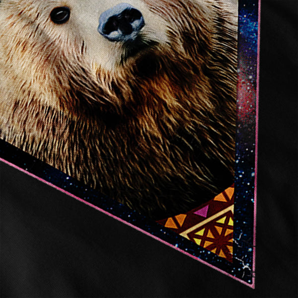 Brown Grizzly Bear Mens Long Sleeve T-Shirt