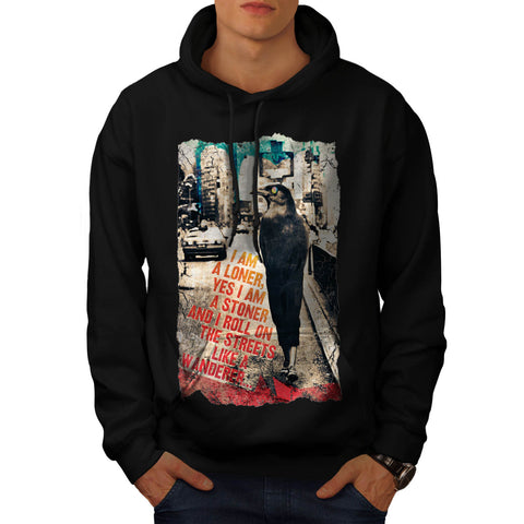 Loner Stoner Wander Mens Hoodie
