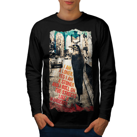 Loner Stoner Wander Mens Long Sleeve T-Shirt