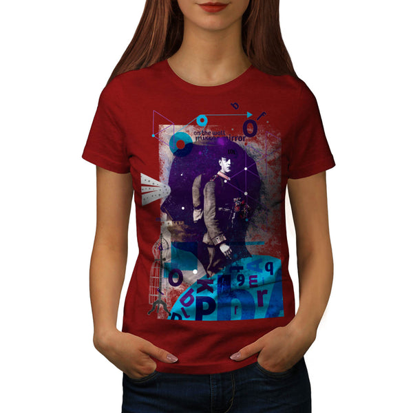 Mirror Wall Soldier Womens T-Shirt